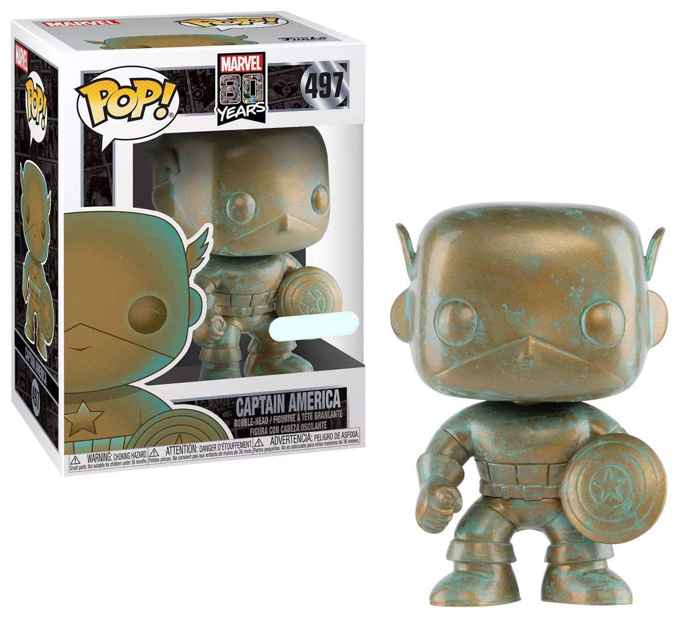 Amazon.com: Funko Marvel: 80th Anniversary - Captain America